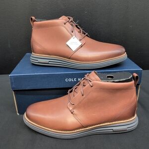 Cole Haan Men's Øriginal Grand Remastered Chukka Boots US 9M Woodbury Dark Roast